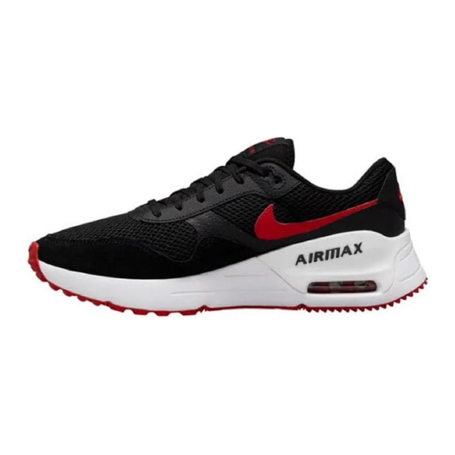 Nike Air Max SYSTM Black/University Red-White (Men's)