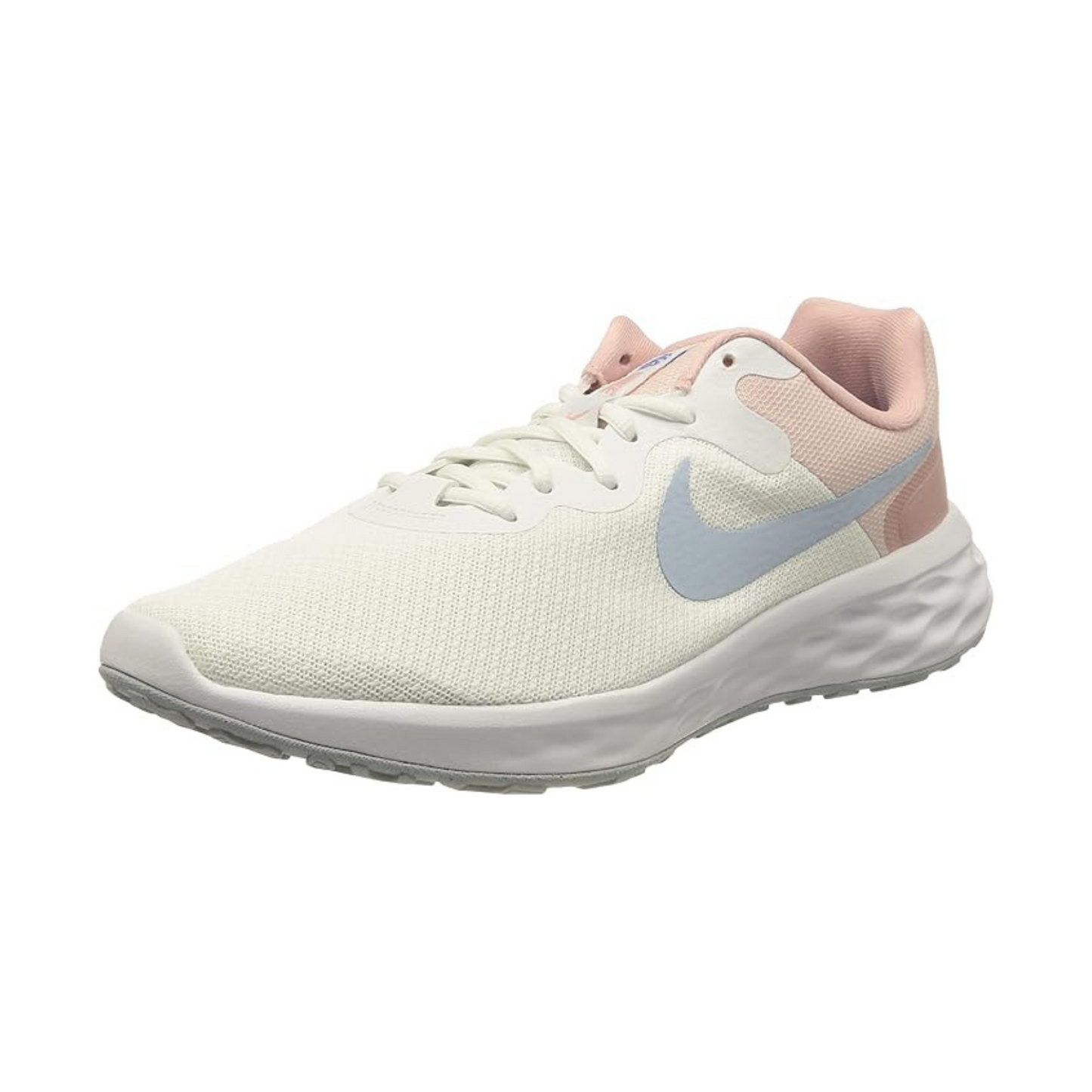 Nike Revolution 6 Next Nature White/Pink/Light Blue/Gray (Women's)