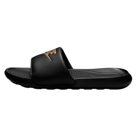 Nike Victori One Slide Sandals Black/Metallic Red Bronze (Women's)